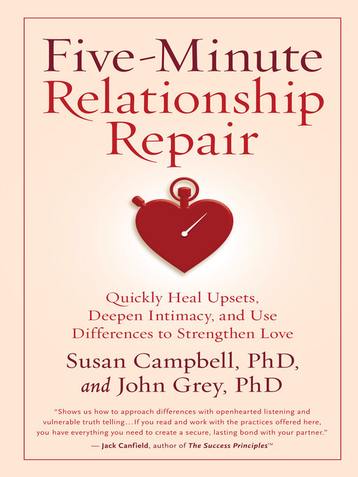 Title details for Five-Minute Relationship Repair by Susan Campbell, PhD, - Available